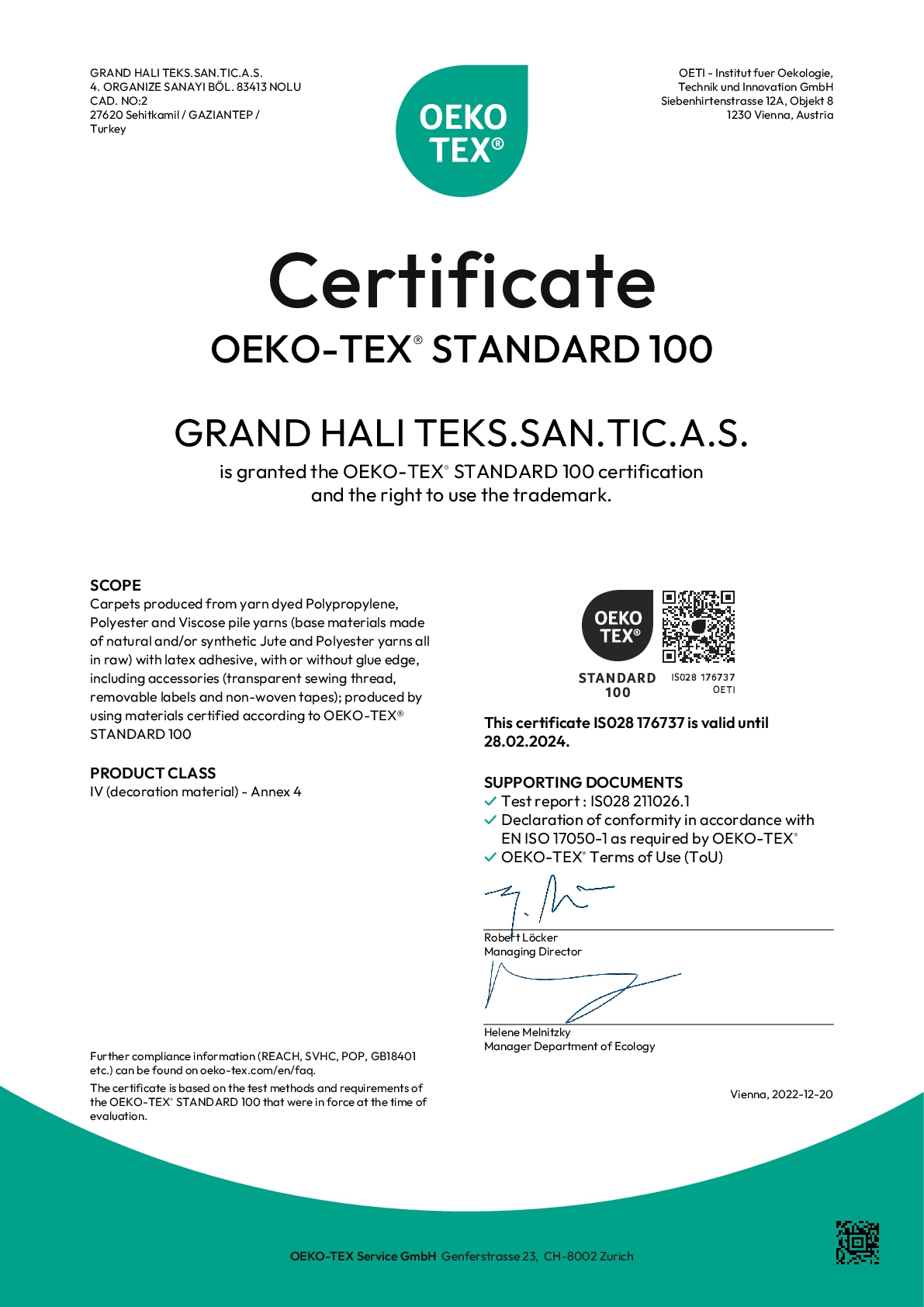 OEKO-TEX-2023